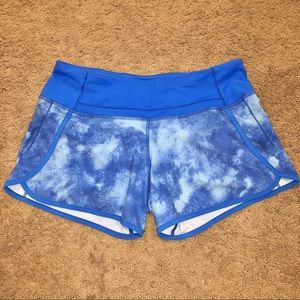 Lululemon Blue Speed Shorts